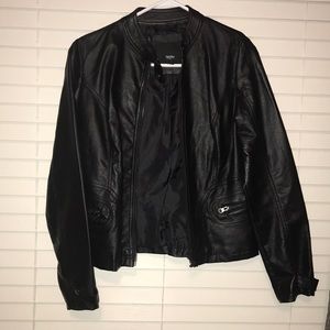 Faux Leather Jacket